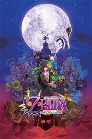 Plakát The Legend Of Zelda - Majora's Mask