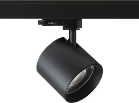 RENDL IRIS 9 pro tříokr. lištu černá 230V LED 12W 24° 3000K