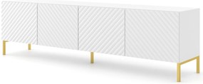 TV asztal/szekrény Surfy 4D (fehér). 1057587
