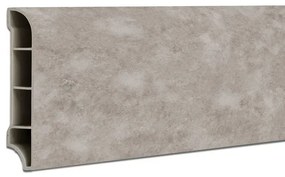 Vinyl SPC padlószegély Reno kőhatású szürke 2400x60x12 mm