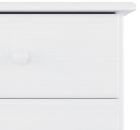 ALTA tömör fenyőfa TV-szekrény 112x35x73 cm