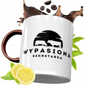 Bordó Bögre Titkárnőnek Születésnapi Ajándék fényképes nyomtatással