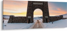 A kapu képe, Yellowstone (120x50 cm)
