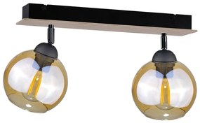 Keter Lighting Spotlámpa THEA WOOD 2xE27/60W/230V KE0030