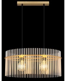 Globo 15698H3M - Csillár zsinóron GORLEY 2xE27/60W/230V arany