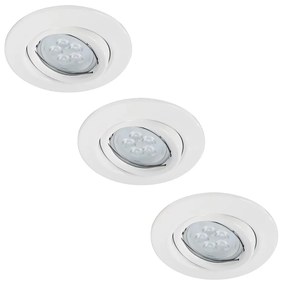 Paulmann Paulmann 92029 - KÉSZLET 3xLED-GU10/6,5W Beépíthető lámpa QUALITY 230V BA0190