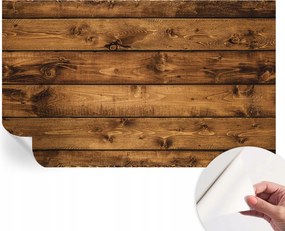 Öntapadós Dekoratív Fotótapéta Hálószobába Fa deszkák 416x254 cm