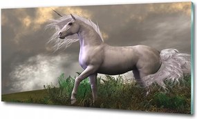 Fotó-üvegkép Szürke unikornis 100x70