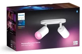 Philips - LED RGBW Dimmelhető spotlámpa Hue FUGATO 2xGU10/4,2W/230V fehér