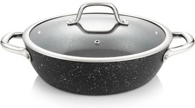 Tescoma Mély serpenyő fedovel PRESIDENT  Stone  26 cm átmérőjű, 26 cm