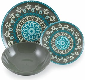 Cala Jondal Mar 18 db-os agyagkerámia és porcelán étkészlet - Villa d'Este