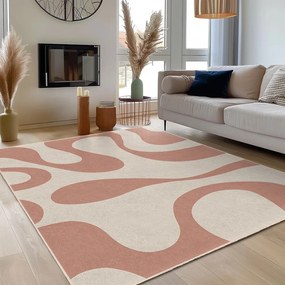 Rózsaszín mosható futószőnyeg 60x230 cm Strawberry Latte – Mila Home