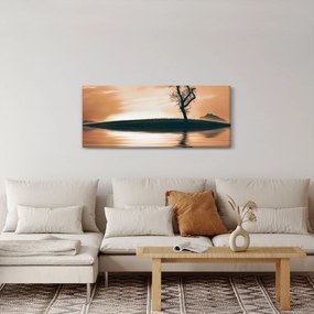 Egy fa képe egy szigeten (120x50 cm)