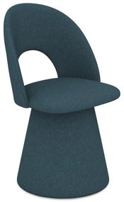 Petróleum színű kárpitozott étkezőfotel Kalo – Makamii