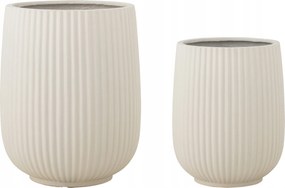 Selva kültéri virágtartó szett, krémfehér, Bloomingville