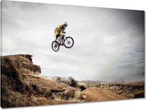 Vászonkép 90x60 Ugrálás kerékpáron