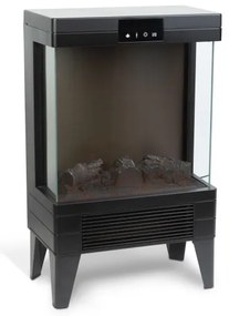 LED elektromos kandalló fűtőfunkcióval LED/2000W/230V + távirányító