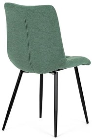 Zöld Szövet Étkezőszék. DCL-193 GRN2