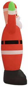 felfújható karácsonyi Mikulás LED-ekkel 370 cm