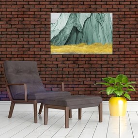 Kép - Smaragdhegység N⁰3 (90x60 cm)