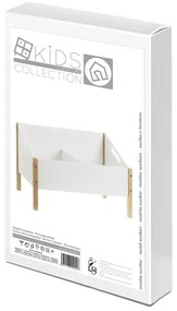 Fehér gyerek könyvespolc 63x42 cm – Casa Selección