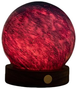 Sötét natúr színű USB fénydekoráció ø 8 cm Galaxy Breeze – Gingko