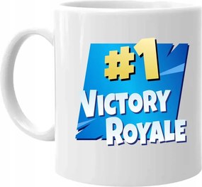 Number 1 Victory Royale ajándék bögre a Fortnite játék rajongóinak