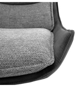 ZAIRA szék, 2 db, antracit