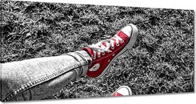 Képek 180x90 Piros tornacipő Cipők