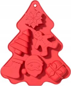 Szilikon Forma Karácsonyi Karácsonyfa Karácsonyi Forma Muffin Csokoládé