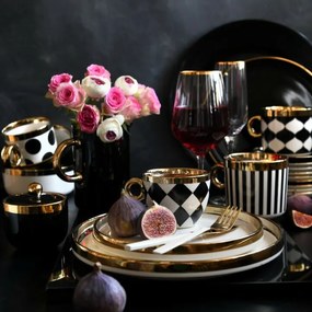 Altom Palazzo porcelán desszert tányér 21 cm, fehér