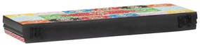 Falipolc 2 db 60x20x6 cm Masszív Mangófából