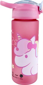 Hello Kitty Unicorn műanyag matt szívószálas kulacs 600 ml