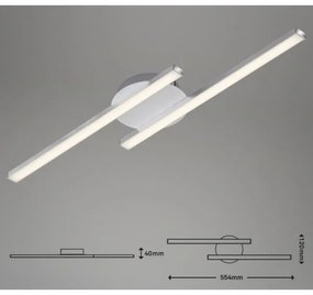 Briloner 3257-029 - LED Felületre szerelhető csillár GO 2xLED/6W/230V
