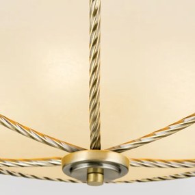 Orion DL 7-567/56 - Mennyezeti lámpa MAURO 5xE27/60W/230V átm. 56 cm bronz