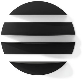 Fekete fém polc készlet 4 db-os 76 cm Solis – Umbra