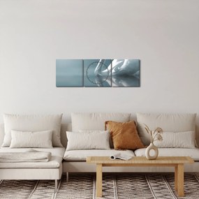 Kép - Fehér hattyú (órával) (90x30 cm)
