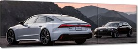 Képek 150x50 Fehér és fekete Audi RS7