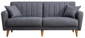 Aqua Dark Grey kinyitható kanapé