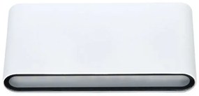 Ecolite ZFP12-BI - LED Kültéri fali lámpa BRICK 2xLED/6W/230V IP65 fehér