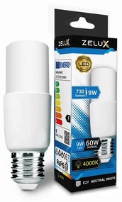 Zelux Led Bright Stick Izzó E27 9W T37 4000K