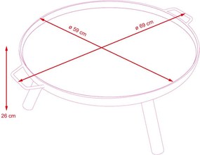 Avenberg MADISON Kerti tűzrakóhely