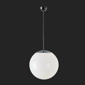 Osmont 63923 Isis P3 Pm függesztett műanyag lámpa fekete fehér IP40 4000 K