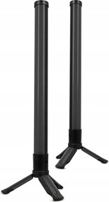 SZETT 2x LED RGBIC dimmelhető asztali lámpa LED/5W/5V fekete + távirányító