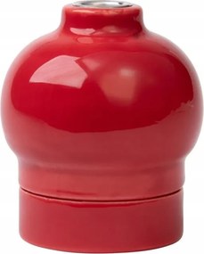 Kerámia Izzó Foglalat E27 XD06W Piros