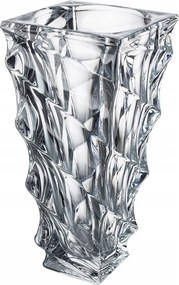 Bohemia Casablanca Üveg Virág Váza 30,5 cm Modern Flakon