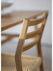 Natúr színű étkezőszék szett 2 db-os Harlan – Rowico