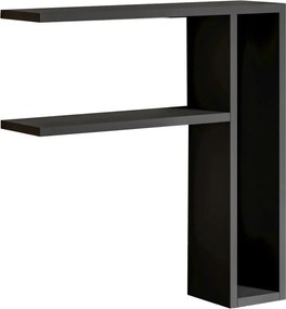 Tiny fali polc, antracit, 60 cm