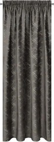 Adria készfüggöny szalagos 140x270 cm grafit