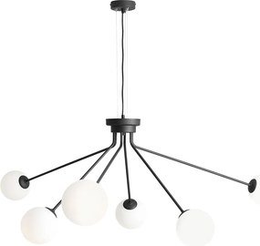 Aldex modern függeszték holm fehér fekete ald1082k1
